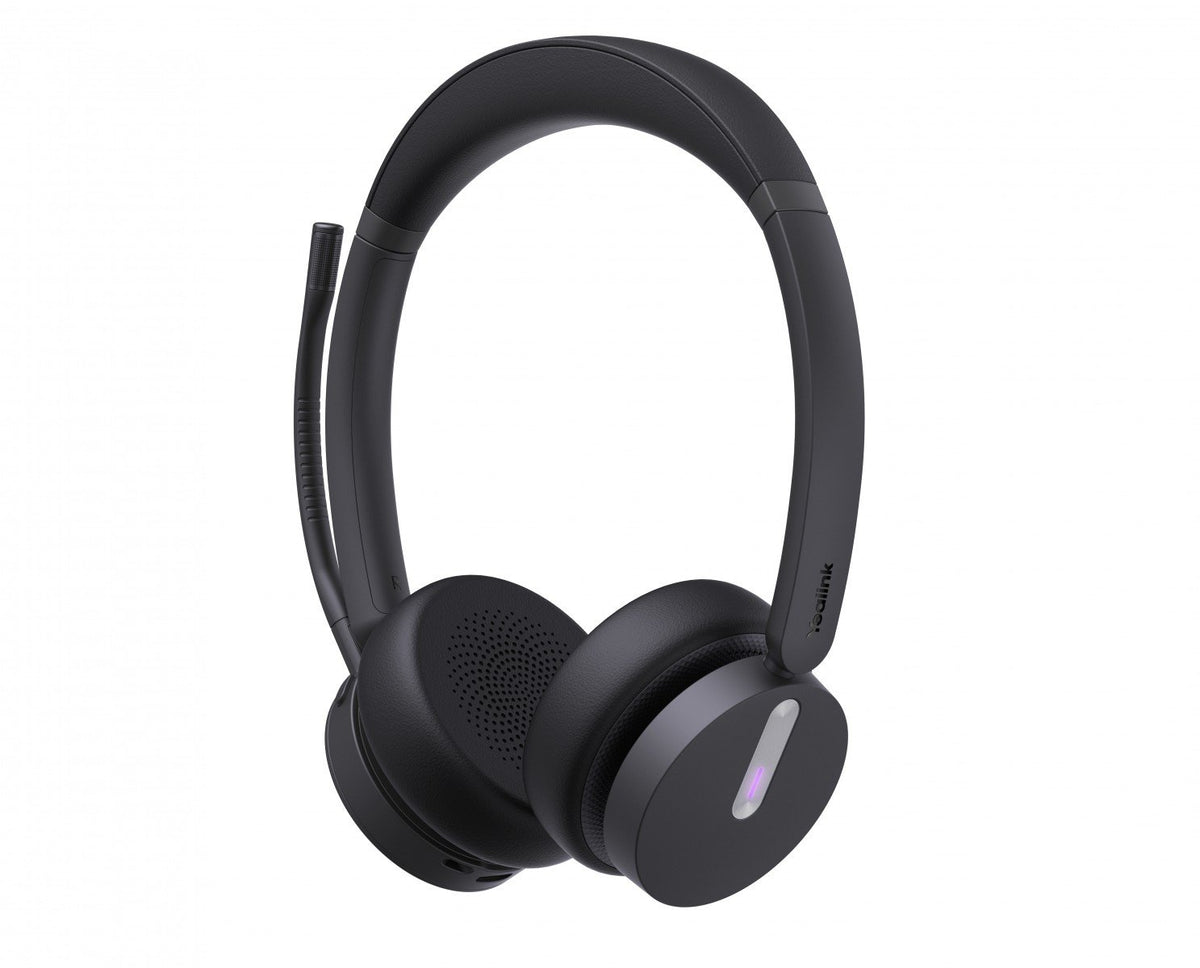 Yealink 1208673 WH64 Casque Bluetooth sans fil double pour bureau et centre d'appels