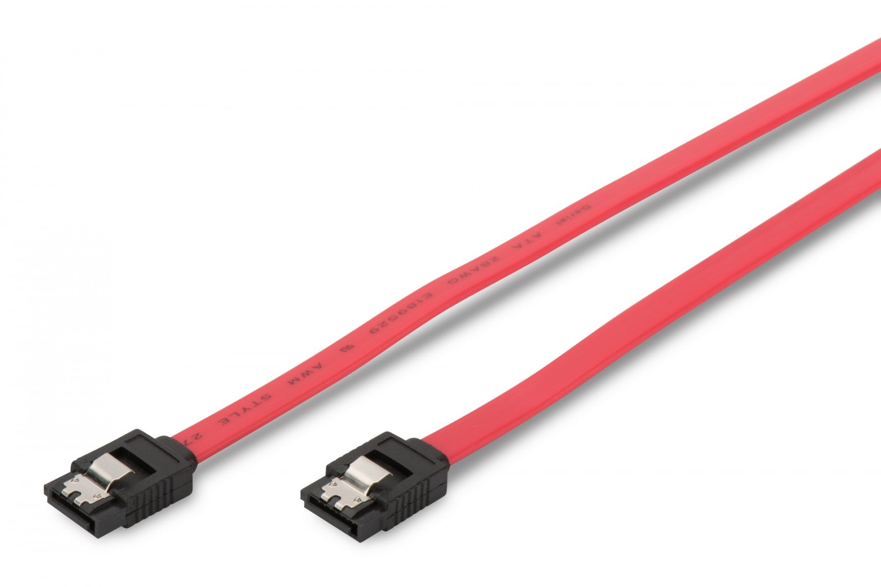 Digitus AK-400102-005-R câble SATA 0,5 m SATA 7-pin Rouge