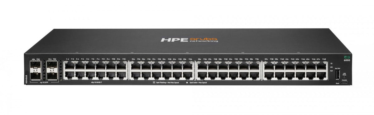 HPE Aruba Nwking CX 6000 48p
