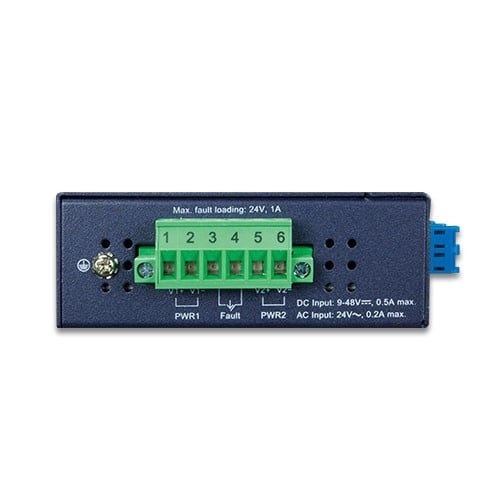 PLANET IFB-244-SLC convertisseur de support réseau 1620 nm Monomode Bleu