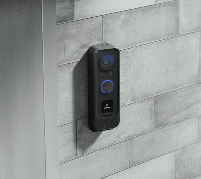 Ubiquiti UVC-G4 Doorbell Pro PoE Kit Béquiti Sonnette PoE a double caméra et carillon PoE