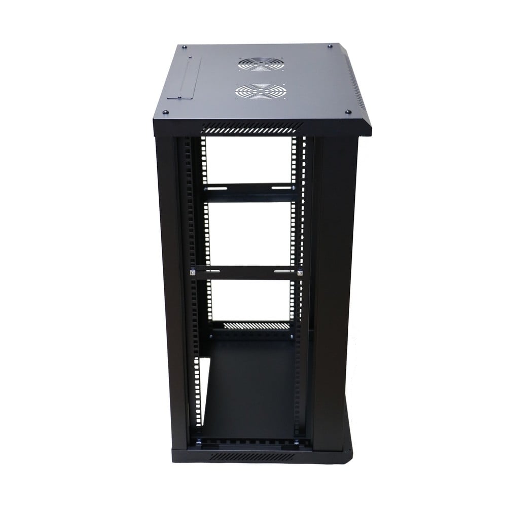 Extralink EX.14367 étagere 18U Rack monté sur le mur Noir