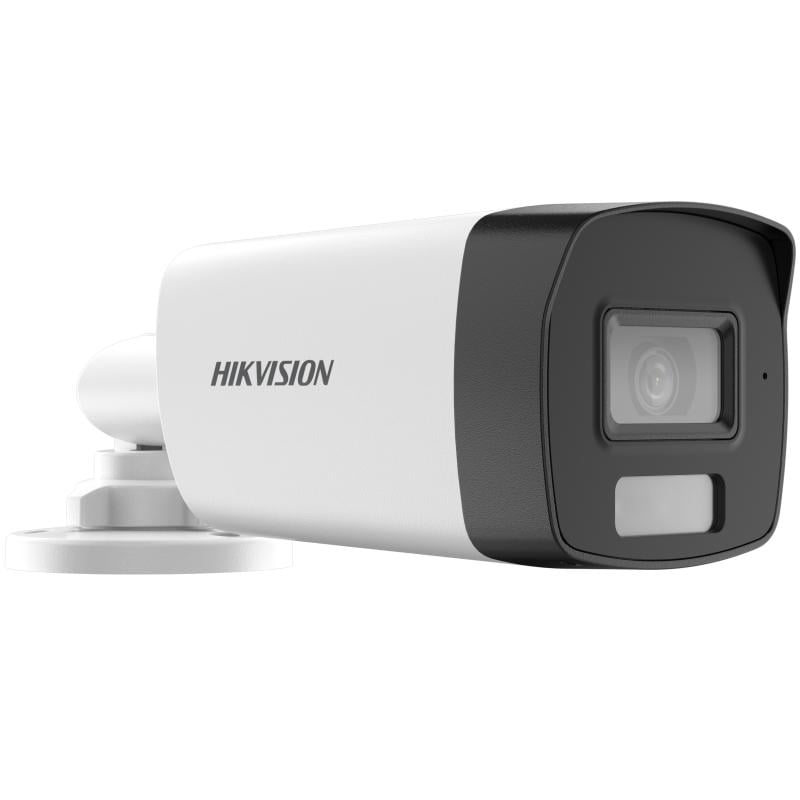 Hikvision DS-2CE17D0T-LFS(2.8mm) Caméra Bullet Fixe Audio a Lumiere Hybride Intelligente 2MP