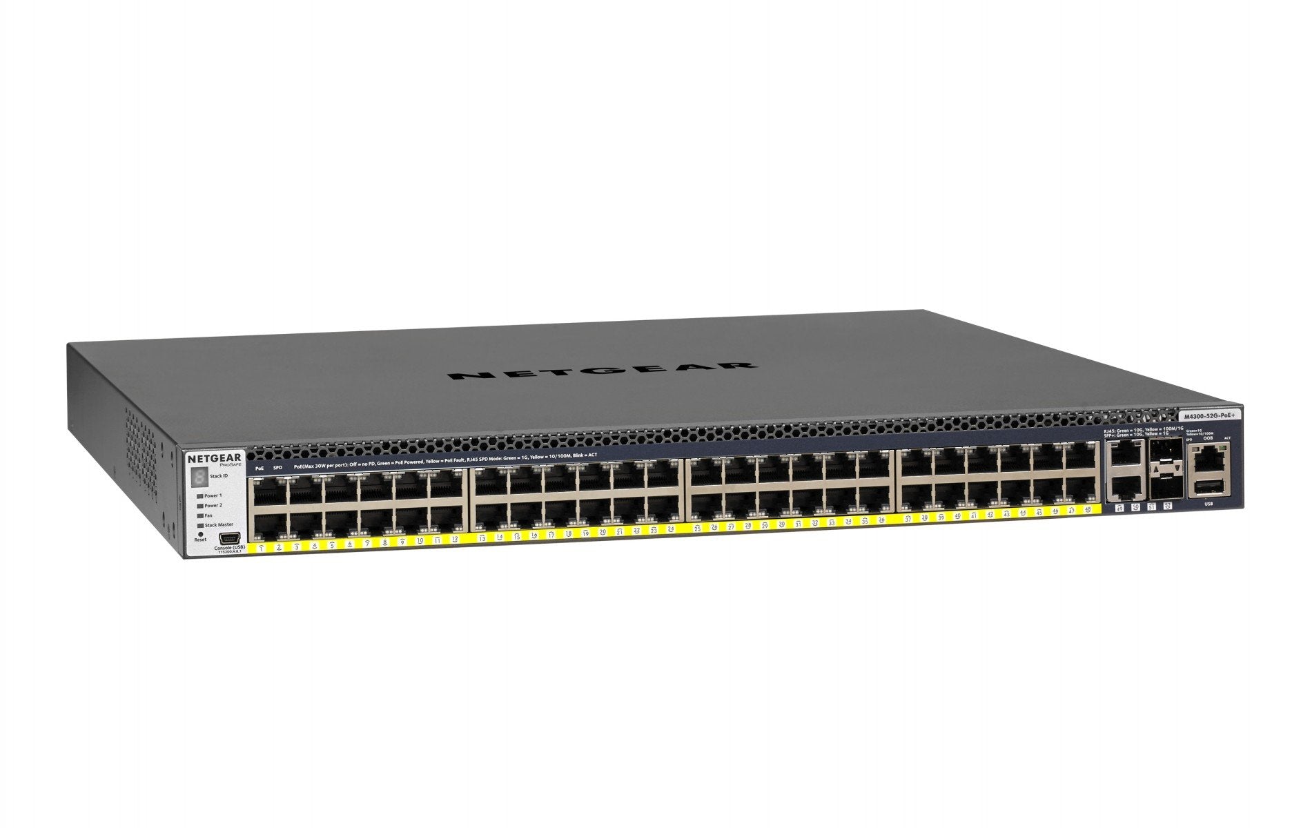 M4300-52G-PoE+550W PSU stackl.mgd.Man