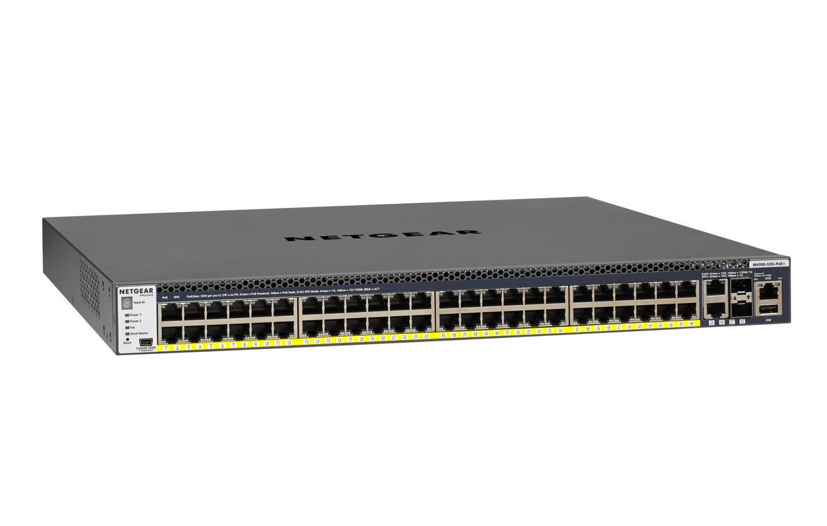 M4300-52G-PoE+550W PSU stackl.mgd.Man