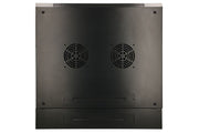 Extralink 6U 600X600 AZH WALL-MOUNTED RACKMOUNT CABINET SWING TYPE BLACK Rack monté sur le mur Noir