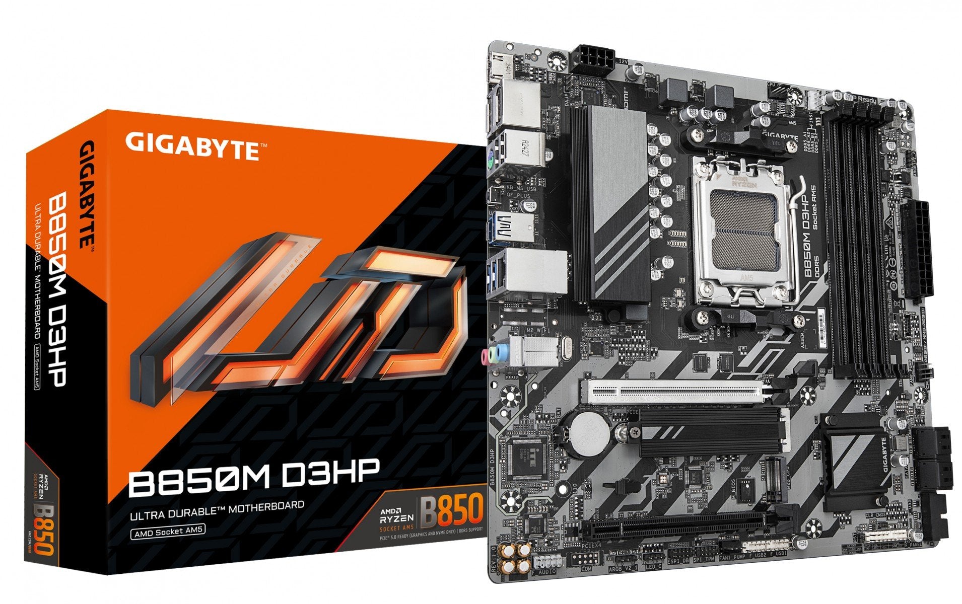 GIGABYTE B850M D3HP carte mere AMD B850 Emplacement AM5 micro ATX