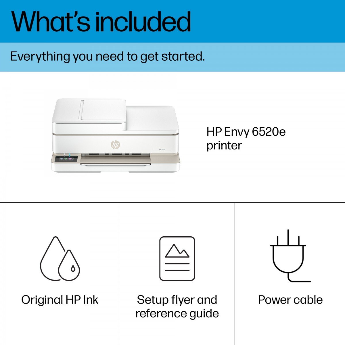 HP Envy 6520e A4 ADF Duplex 1200 x 1200 DPI 10ppm Wi-Fi AirPrint