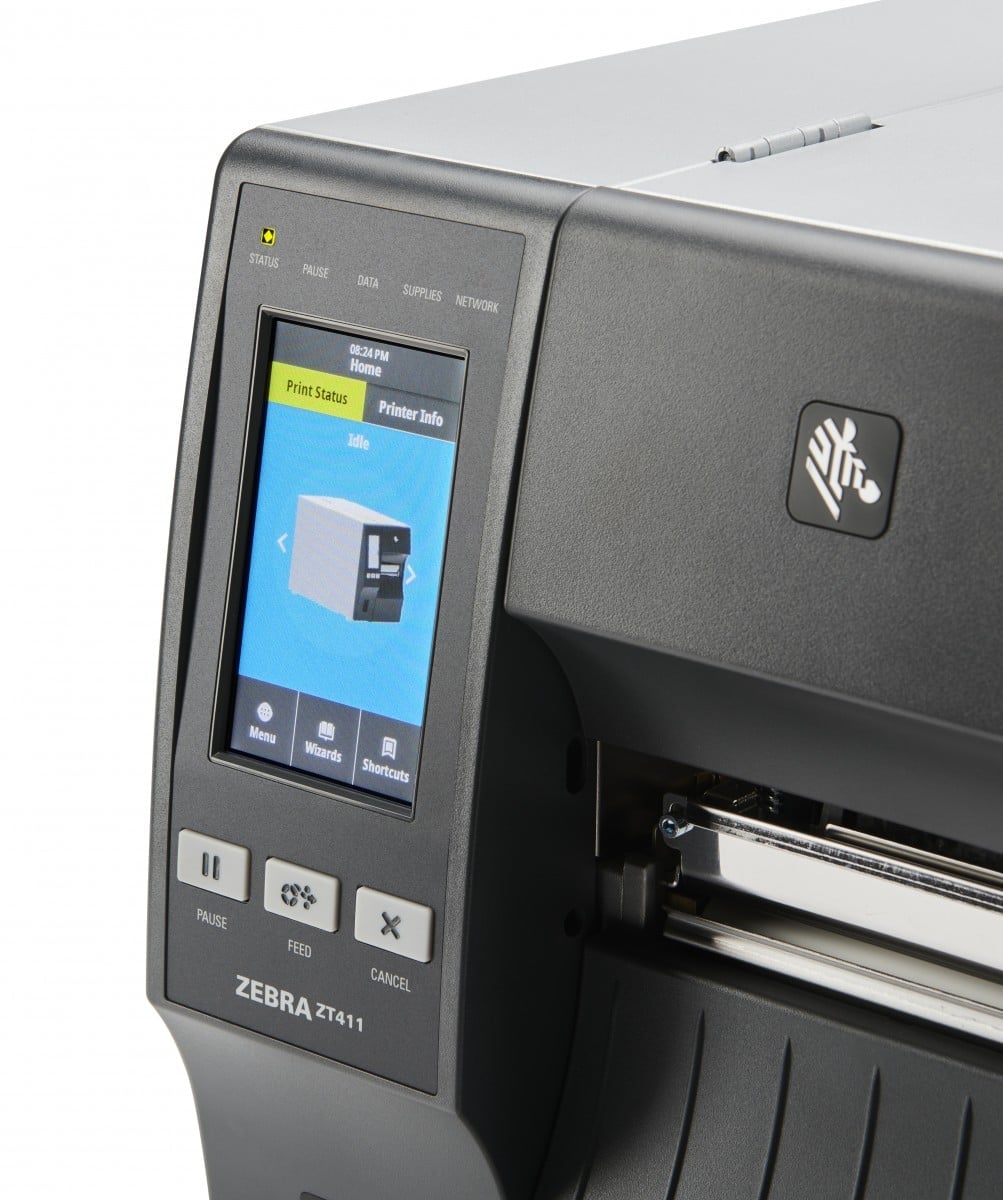 Imprimante POS Zebra ZT41142-T0E0000Z ZT411 avec technologie d'impression thermique directe et de transfert thermique