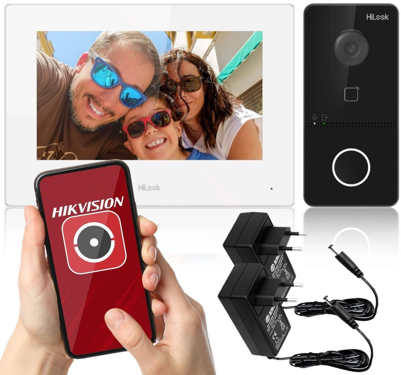 Hilook by Hikvision IP-VIS-SLIM-W Kit de vidéophone