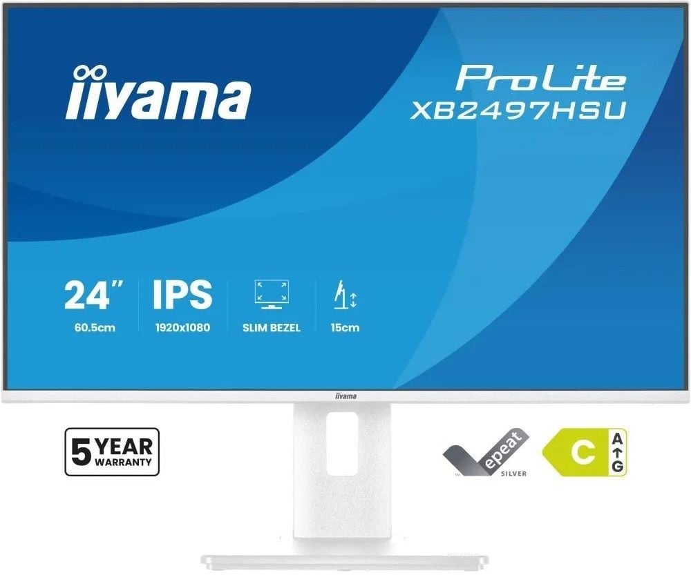 XB2497HSU-W1 24"" FHD Bsnss IPS WHITE