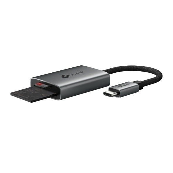 TP-LINK USB 3.0 Type-C to SD and microSD 3.0 Adapter 1x USB-C Connector 1x SD + 1x microSD TF up to 200MBps Port