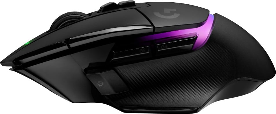 LOGITECH G G502 X PLUS Mouse optical wireless 2.4 GHz USB LOGITECH LIGHTSPEED receiver black
