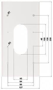 Hikvision DS-1475ZJ-SUS Vertical pole mount