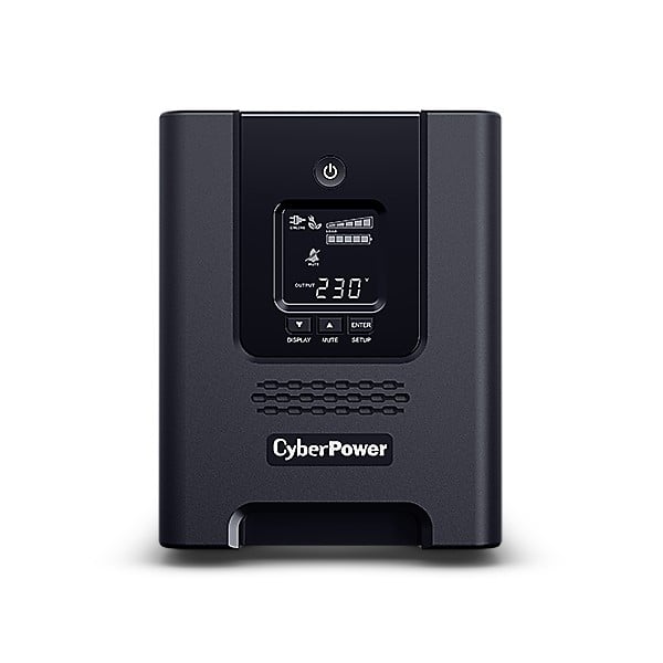 CyberPower PR3000ELCDSXL alimentation d'énergie non interruptible Interactivité de ligne 3 kVA 2700 W 9 sortie(s) CA