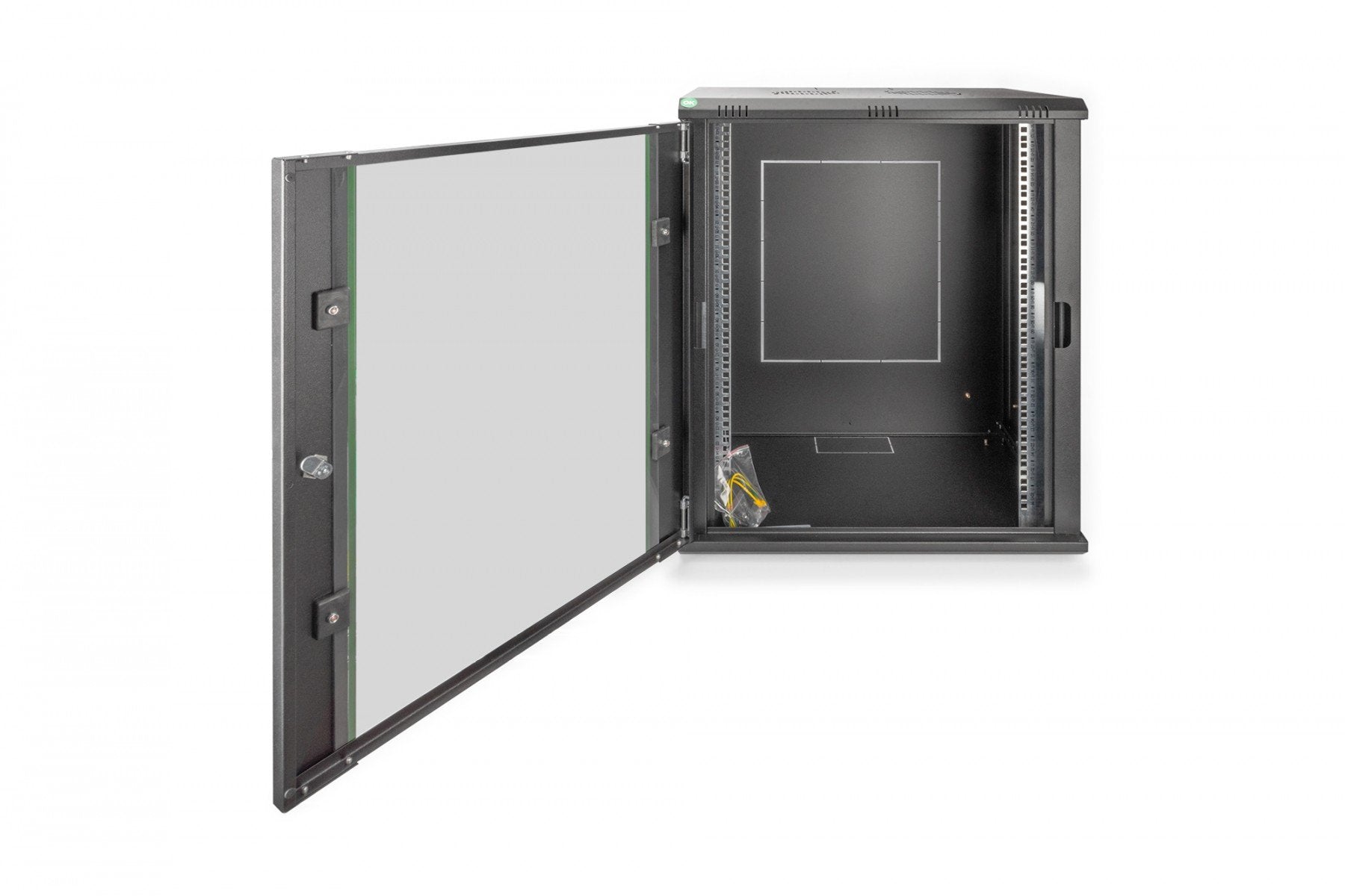 Digitus DN-19 16-U-EC-SW étagere 16U Rack monté sur le mur Noir