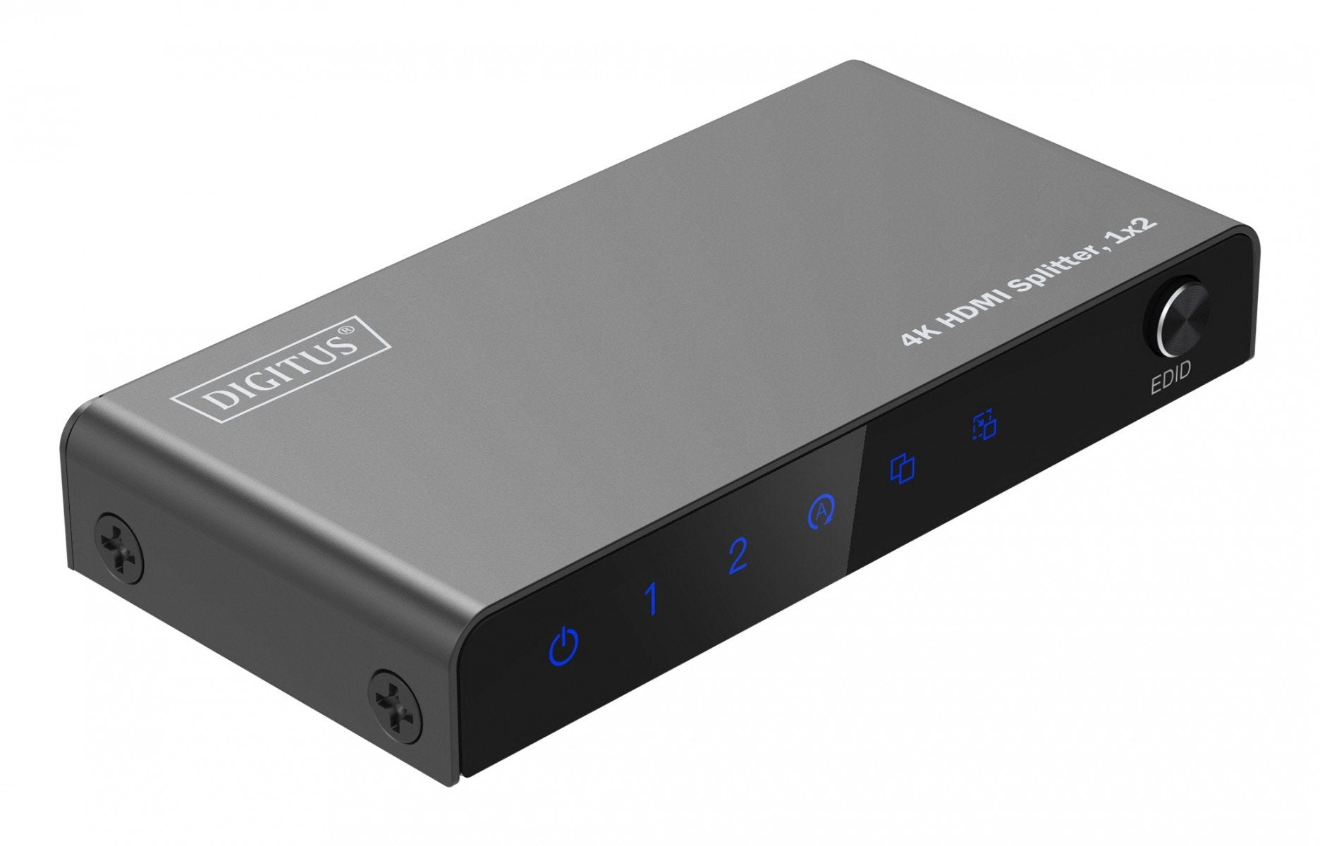 Répartiteur HDMI 1x2, 4K/60Hz UHD avec HDR, 18 Gbps, HDCP 2.2, EDID