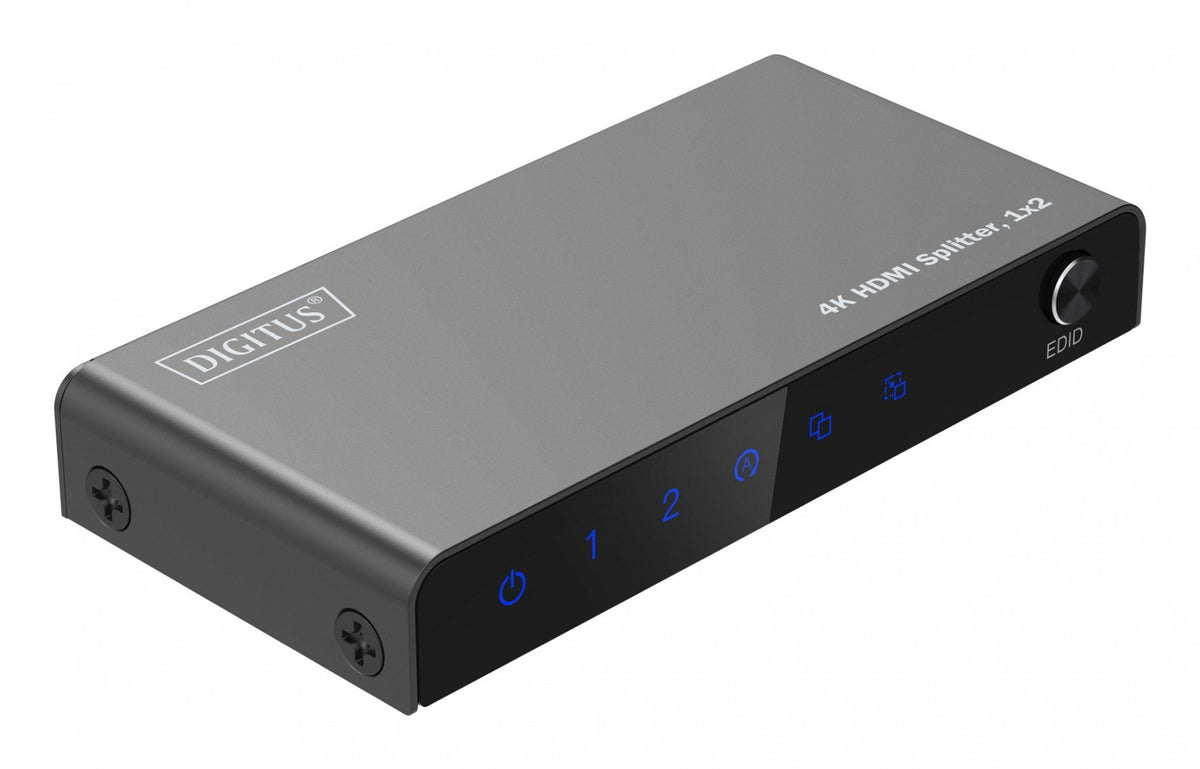 Répartiteur HDMI 1x2, 4K/60Hz UHD avec HDR, 18 Gbps, HDCP 2.2, EDID