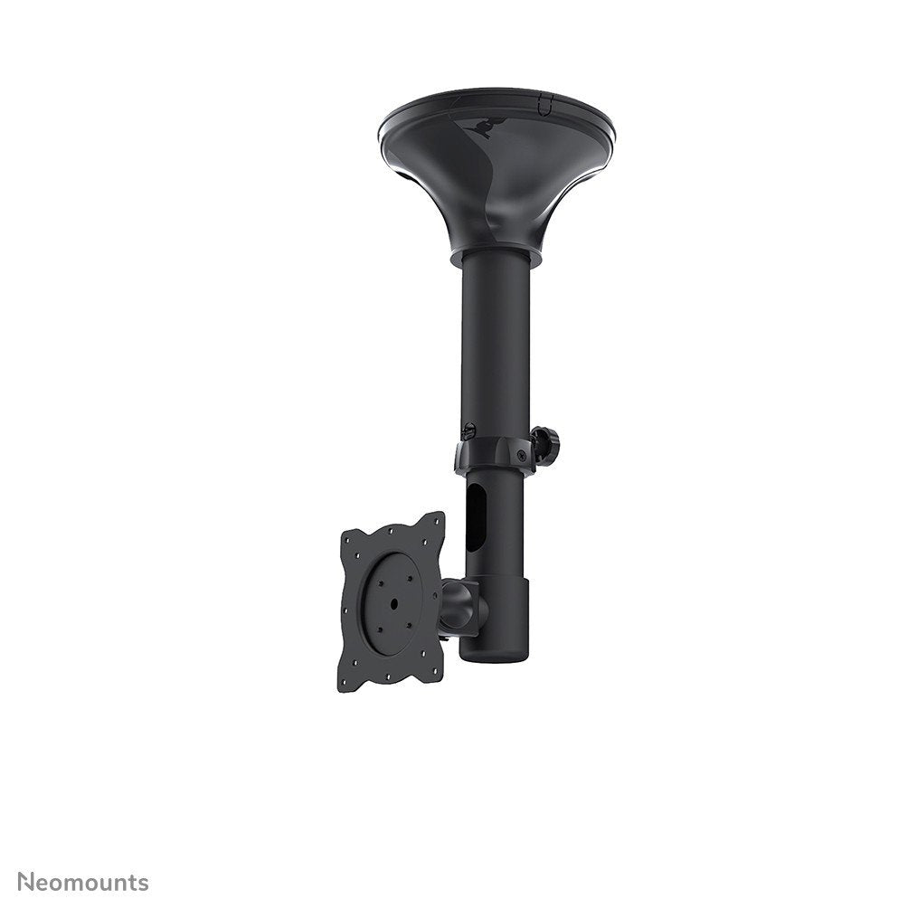NEOMOUNTS FPMA-C025BLACK Support de plafond pour écran de 10-30p - h 37-47 cm - inclinable
