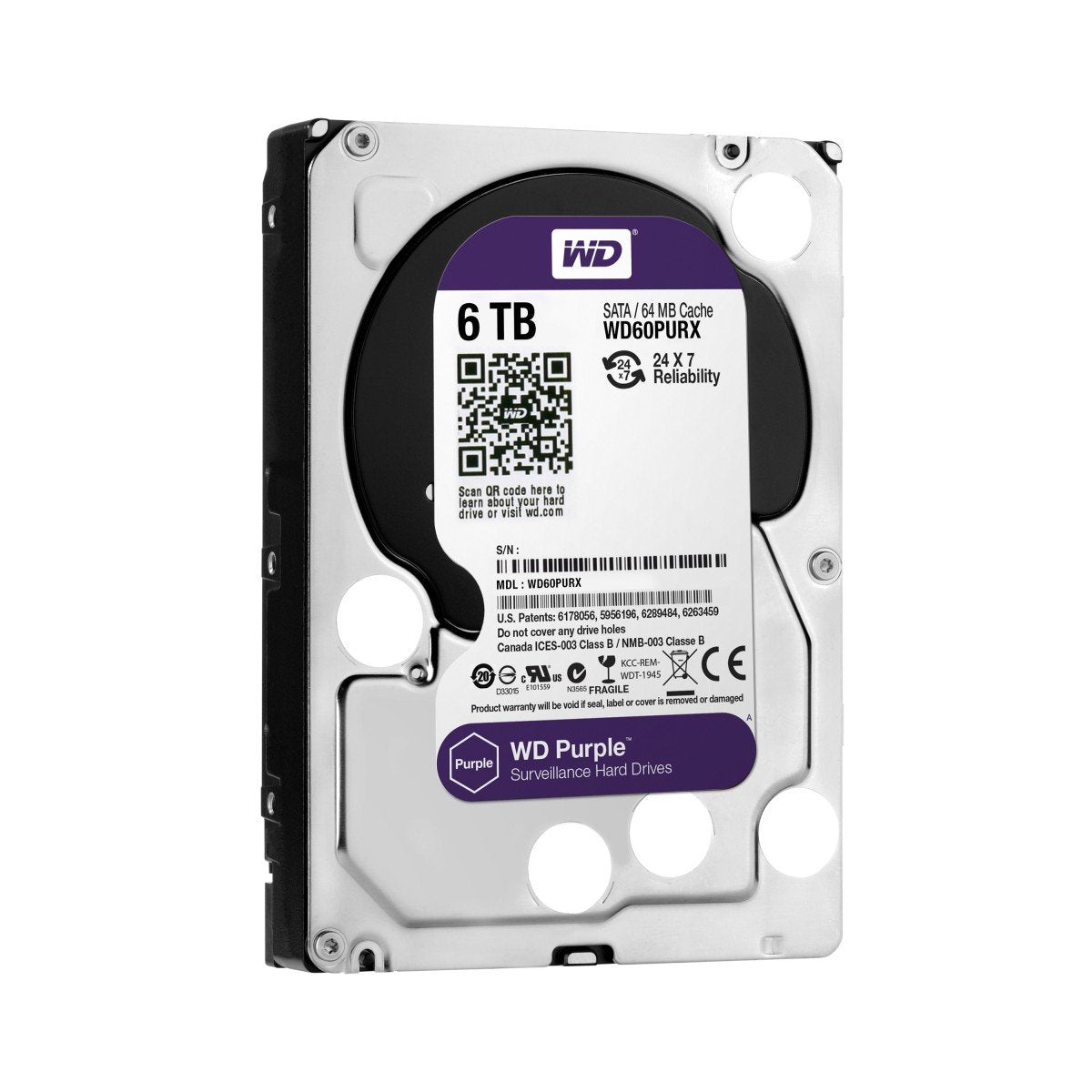 Western Digital Purple 6TB WD60PURX