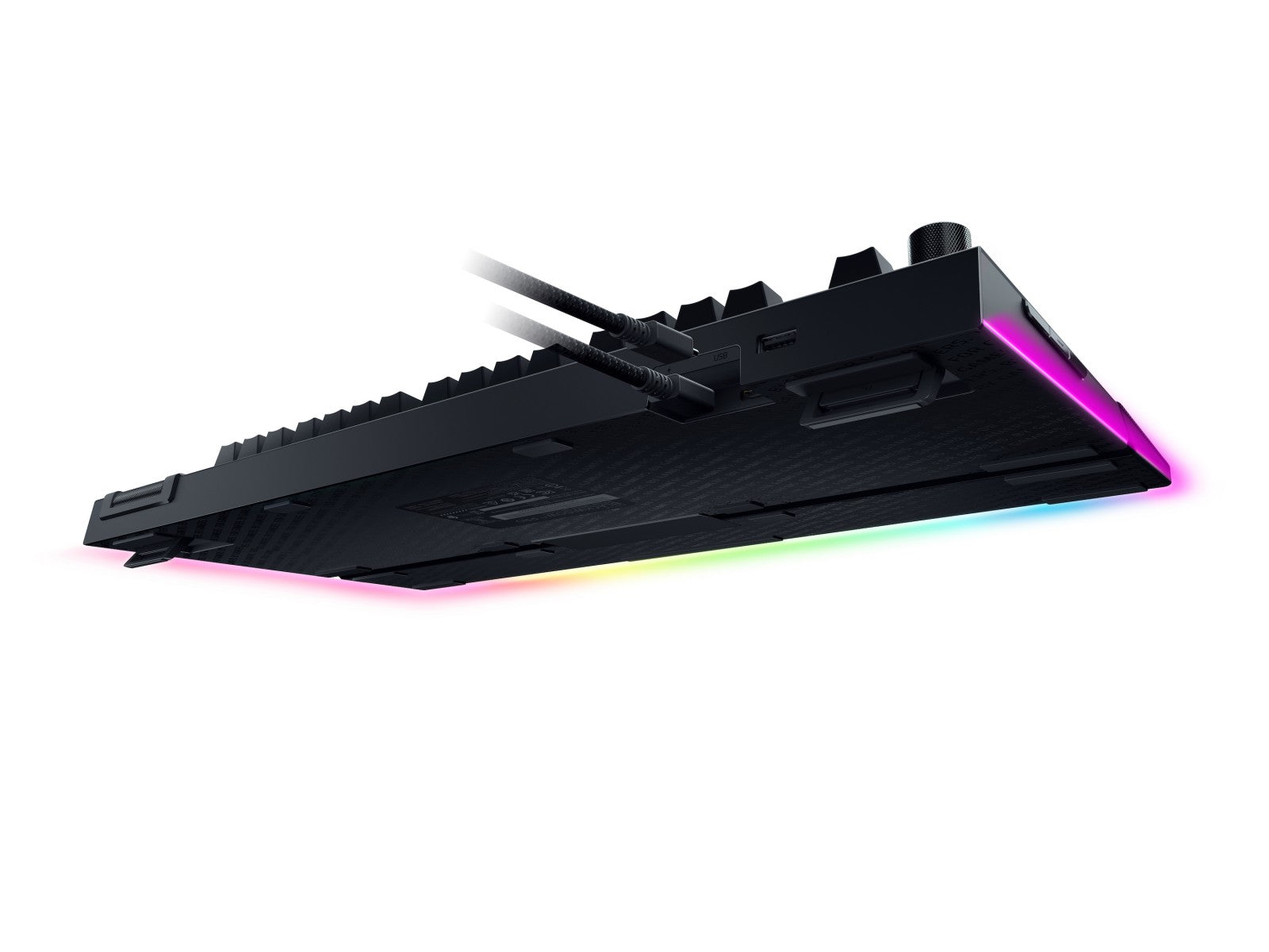 Razer BlackWidow V4 Pro clavier Gaming USB QWERTY US International Noir