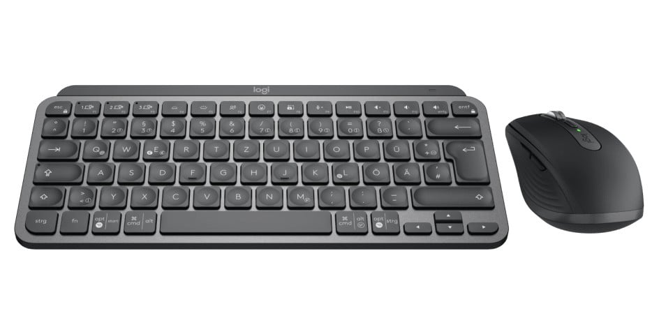 Logitech 920-011054 clavier Souris incluse Bureau Bluetooth QWERTZ Allemand Graphite