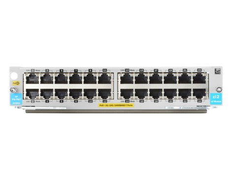 HPE 24p 10/100/1000BASE-T PoE+ v3 zl2 Mod
