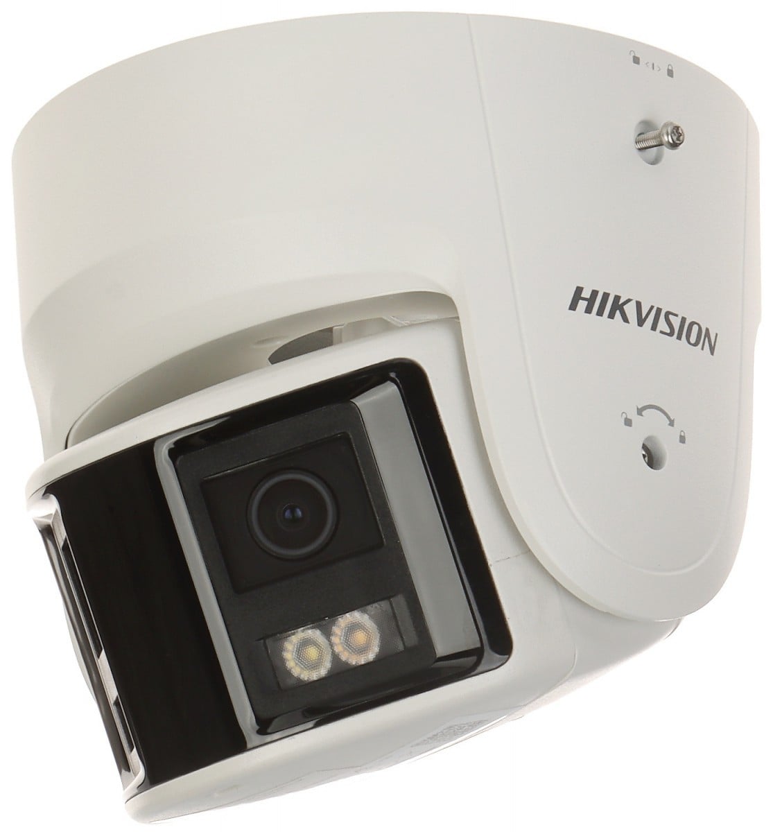 Hikvision DS-2CD2347G2P-LSU/SL(2.8mm)(C) 4 MP Panoramic ColorVu Fixed Turret Network Camera