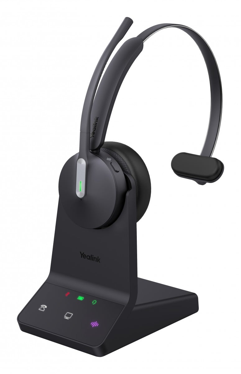 Yealink 1208672 WH64 Mono Casque Bluetooth Sans Fil