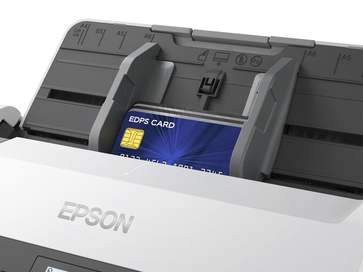 EPSON WorkForce DS-870 Document scanner Contact Image Sensor CIS Duplex A4 600x600dpi 65ppm ADF 100sheets 7000scans/d USB 3.0