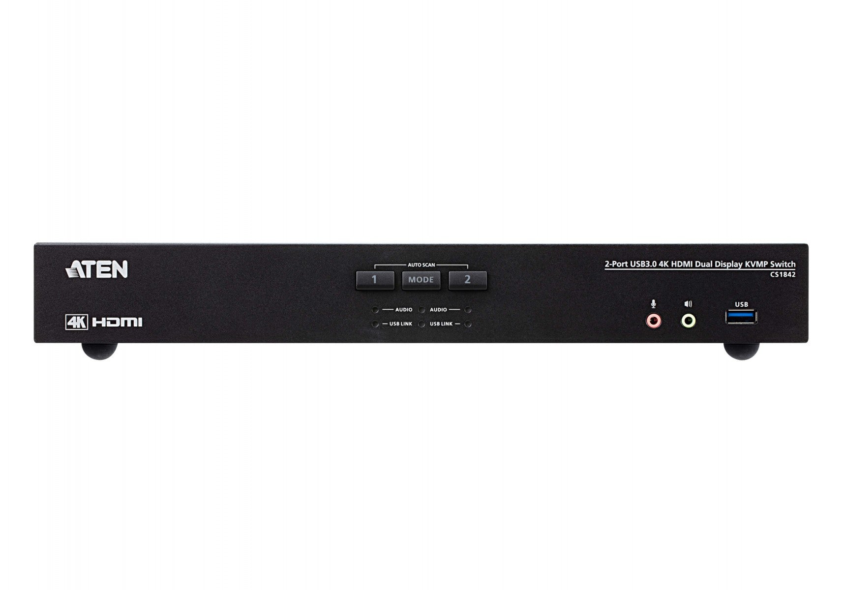 ATEN CS1842-AT-G commutateur écran, clavier et souris Noir