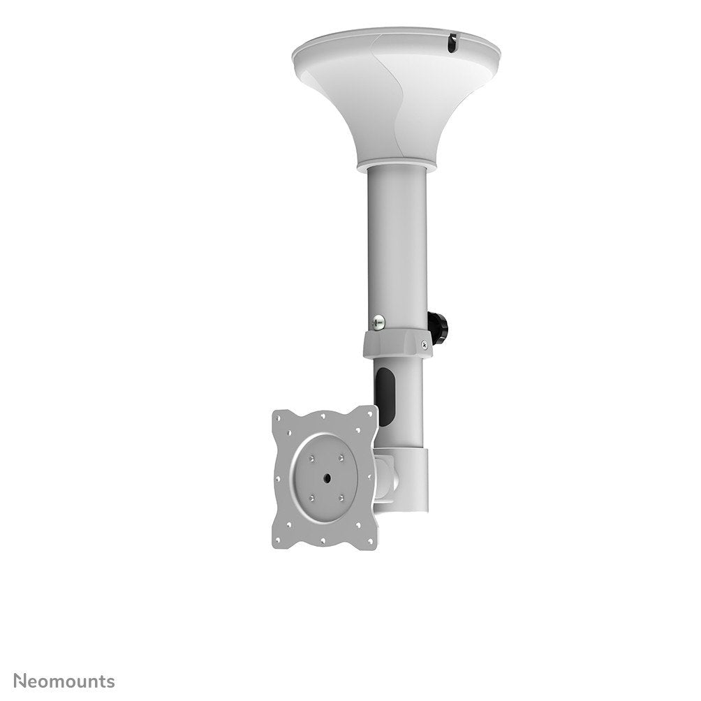 NEOMOUNTS FPMA-C025SILVER Support de plafond pour écran de 10-30p - h 37-47 cm - inclinable