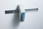 Digitus DN-96893 Répartiteur de fibre optique angulaire sur rail DIN, 6 SC DX/LC Quad, gris