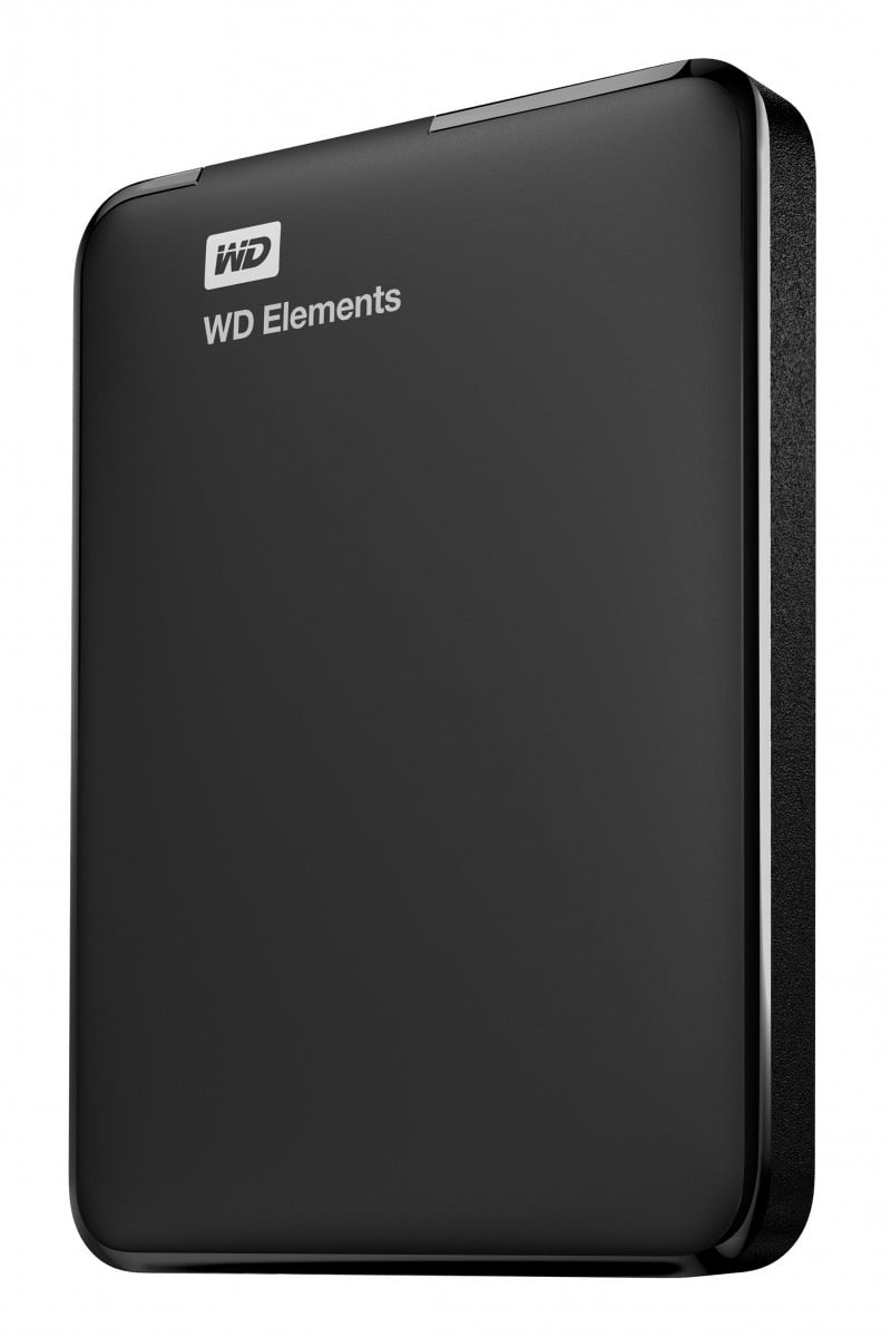 "Disque dur externe portable Western Digital WD Elements 2 To 2,5"" Micro-USB B 3.2 Gen 1 (3.1 Gen 1) Noir"