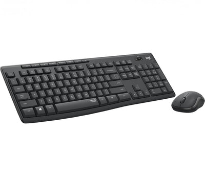 MK295 Silent Wireless Combo GRAPHITE NDX
