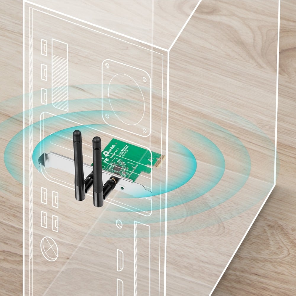 Wireless N300 PCI Express Adapter