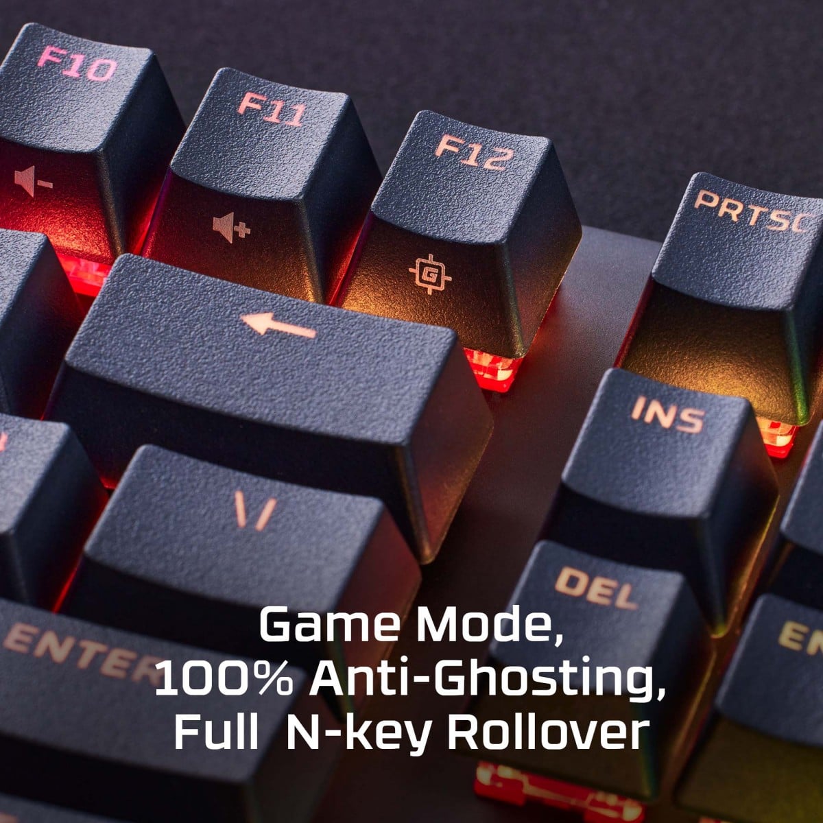 Clavier mécanique HyperX Alloy Origins RGB - interrupteurs HX Blue - QWERTY US INT