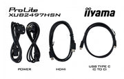 IIYAMA- Ecran bureautique 24" XUB2497HSN-W1 Blanc