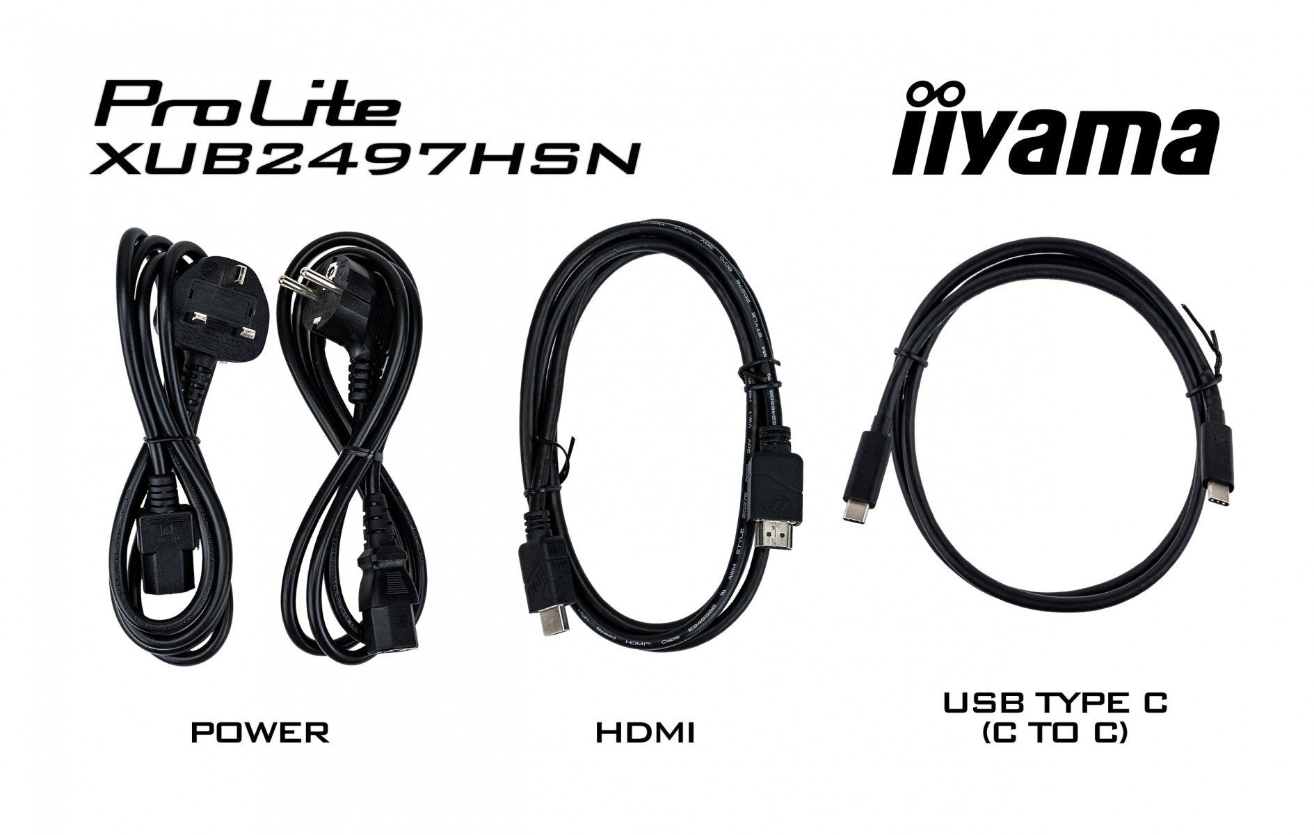 IIYAMA- Ecran bureautique 24" XUB2497HSN-W1 Blanc