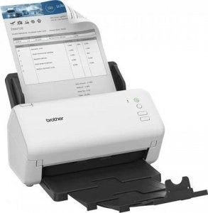 Brother ADS-4100 Scanner ADF 600 x 600 DPI A4 Noir, Blanc