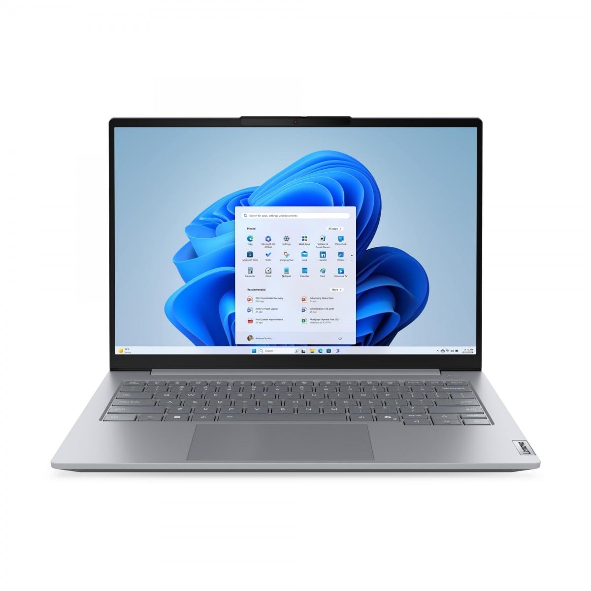"Lenovo ThinkBook 14 G9 IRL Intel Core 7 240H Ordinateur portable 35,6 cm (14"") WUXGA 16 Go DDR5-SDRAM 512 Go SSD Wi-Fi 7 (802.11be) Windows 11 Pro Nordique Gris"
