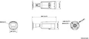 Hikvision DS-2CD2T46G2H-2I(2.8mm)(eF)/BLACK Caméra réseau fixe Bullet 4 MP alimentée par Darkfighter