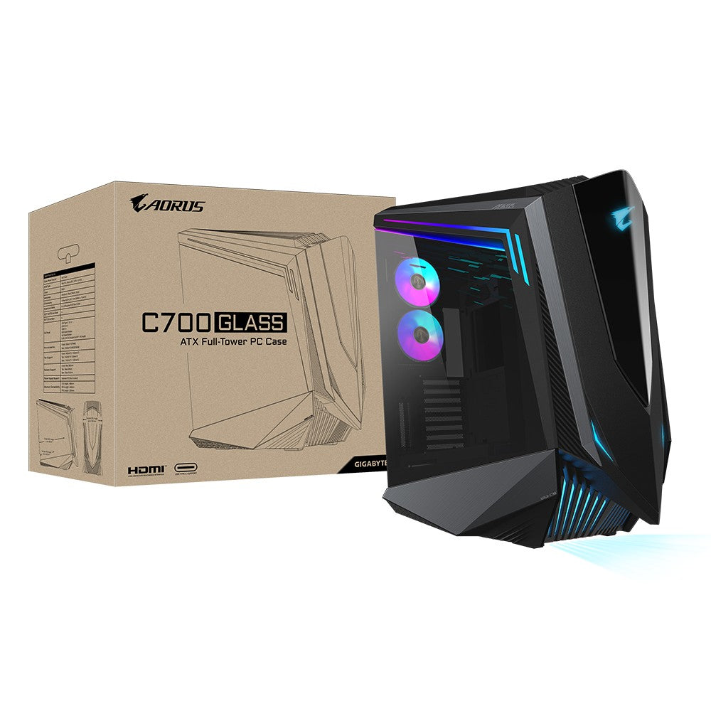 GIGABYTE AORUS C700 GLASS Full Tower Noir