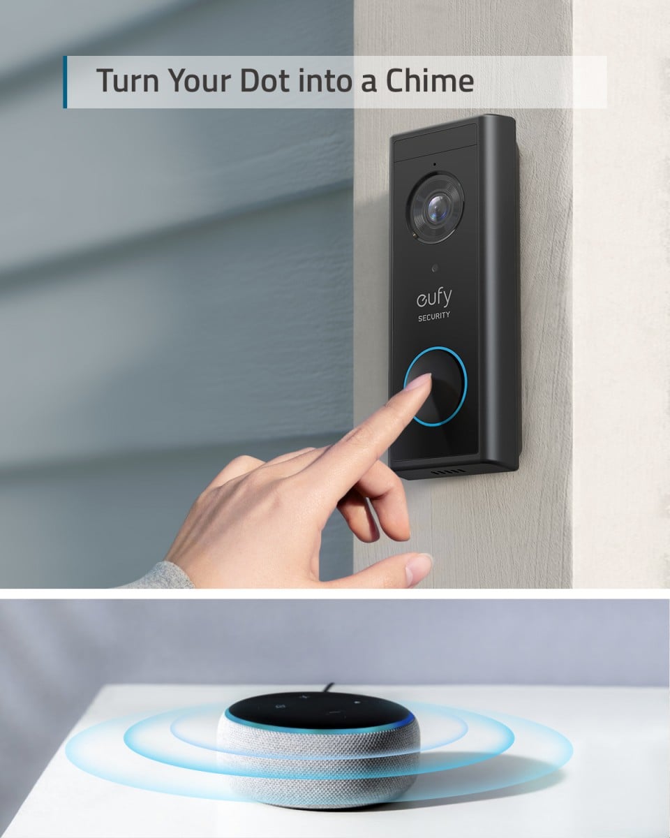 Eufy Security Video Noir, Blanc