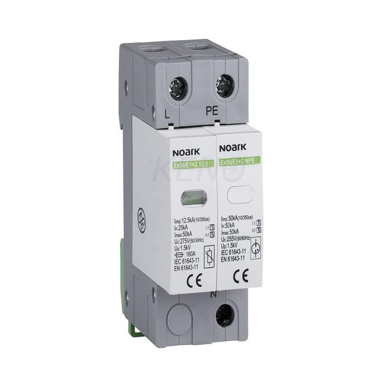 Garden AM, type I + II, 275 V AC, 12,5 ka, insert remplaçable, 1 + n-wiek.