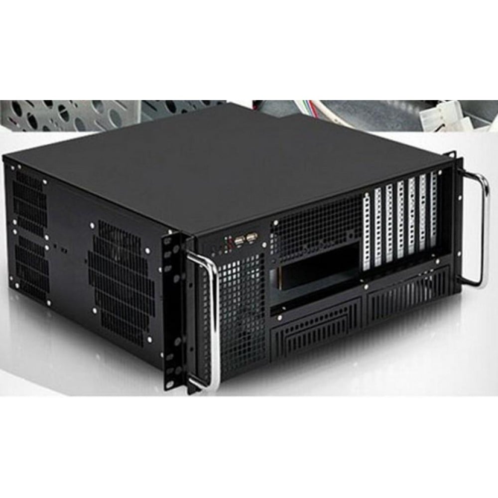 "Techly I-CASE MP-P4HX-BLK6 Boîtier serveur PC ATX Rack 19"" 4U"