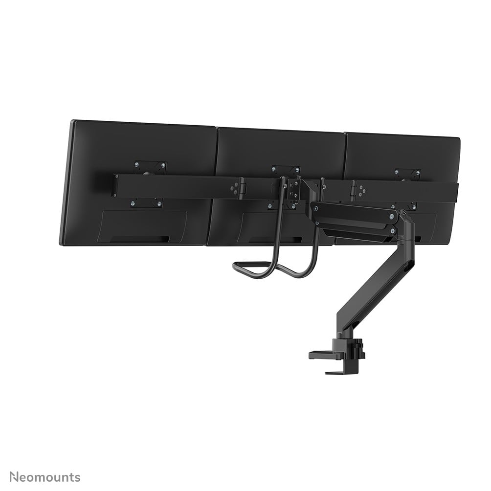 NEOMOUNTS NM-D775DX3BLACK Support décran à fixer 17-27p - ressort à gaz - Topfix - arrêt 180