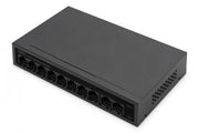Digitus DN-95354 commutateur réseau Géré Fast Ethernet (10/100) Connexion Ethernet, supportant l'alimentation via ce port (PoE) Noir