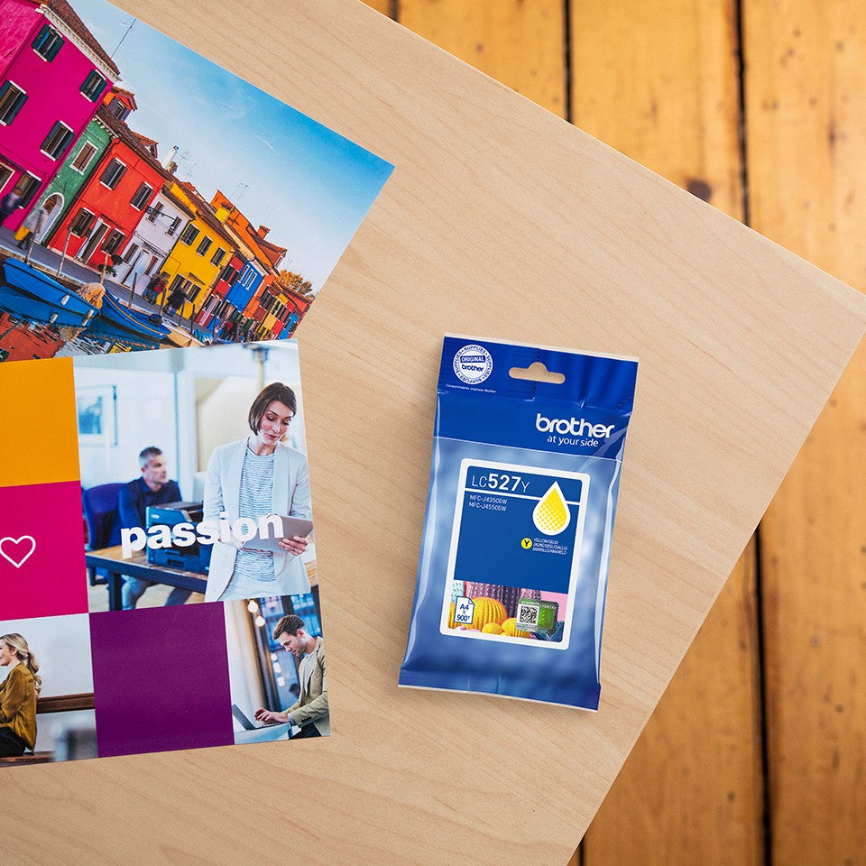 BROTHER Yellow standard ink cartridge yield up to 900 pages
