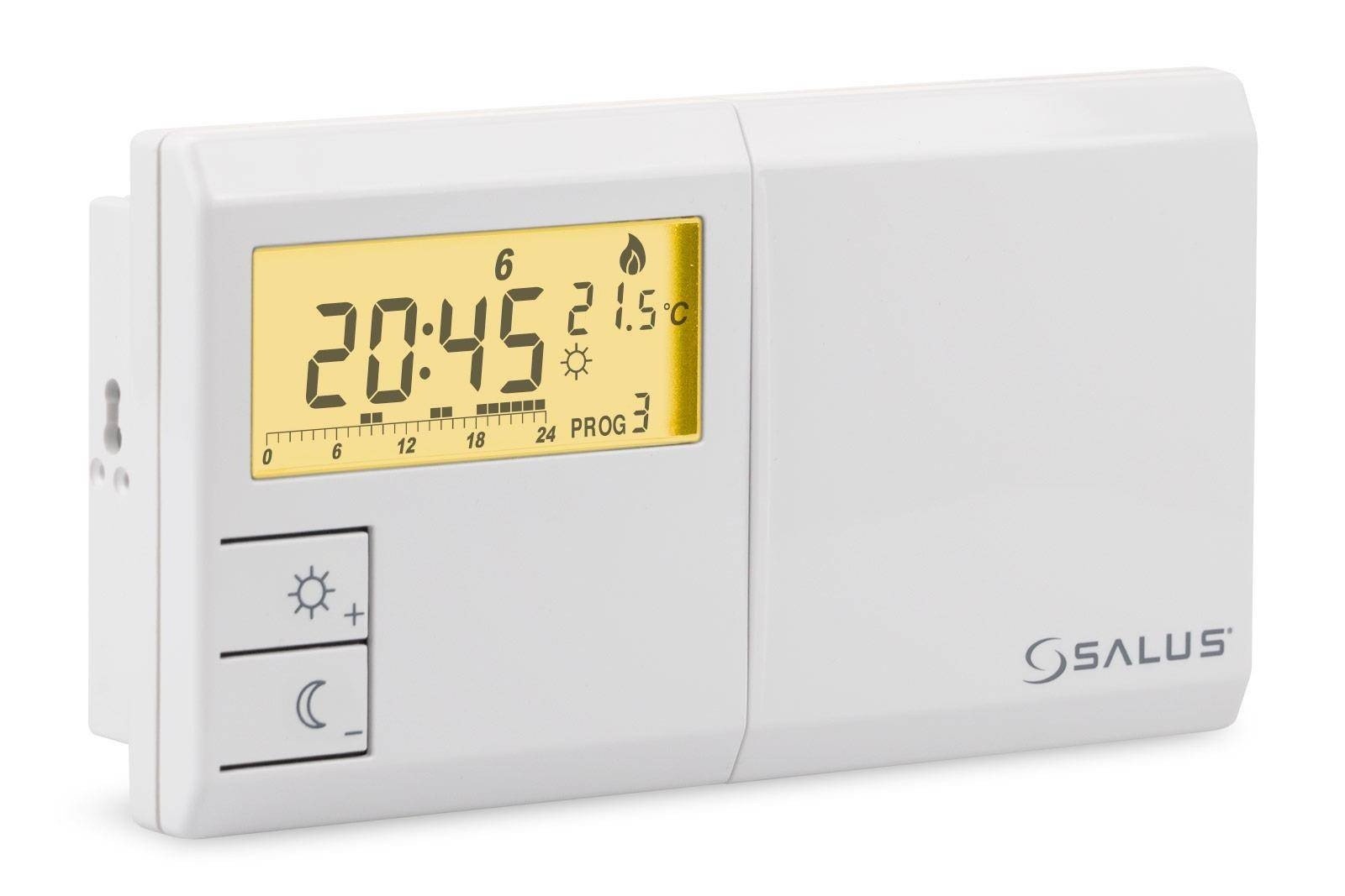 SALUS 091FLV2 Contrôleur de température électronique filaire - hebdomadaire